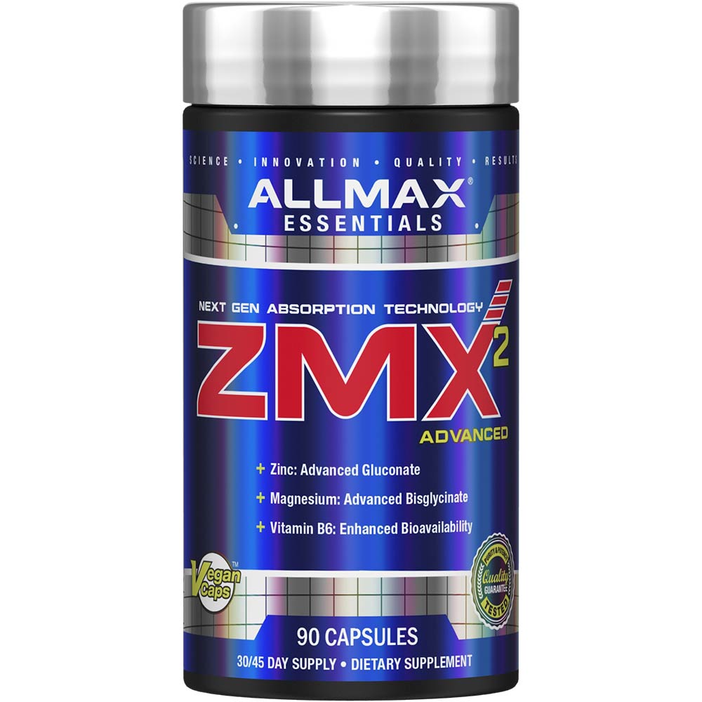 ALLMAX ZMX Zinc Magnesium & Vitamin B6 90 Capsules