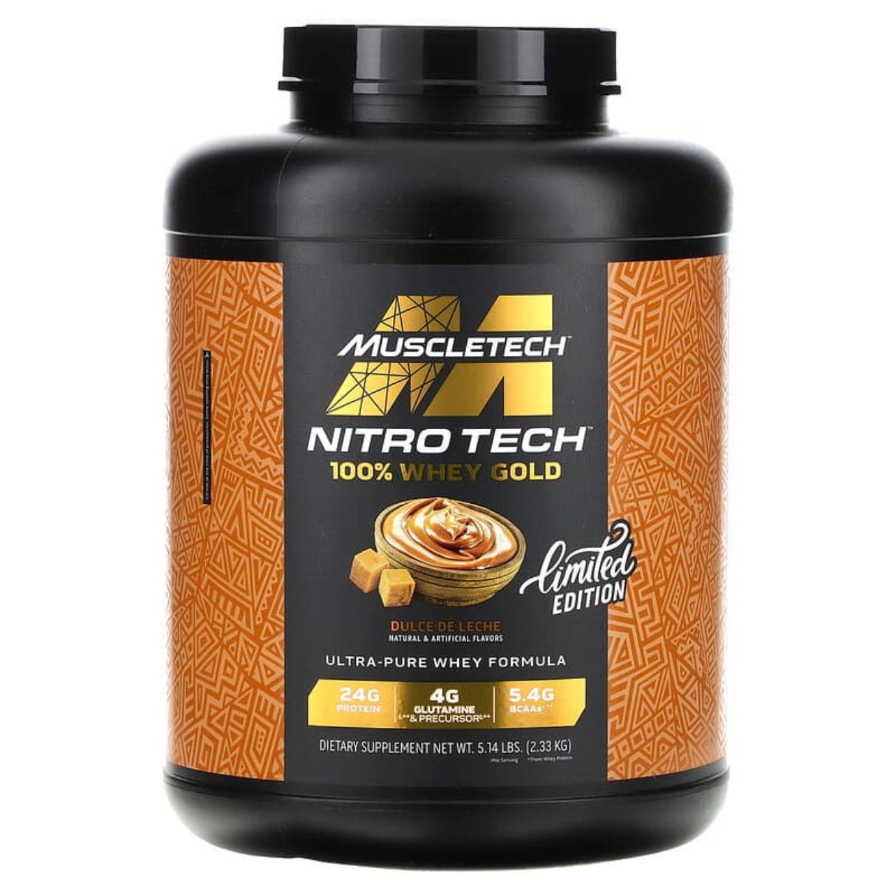 MuscleTech Nitro Tech 100% Whey Gold - Dulce De Leche