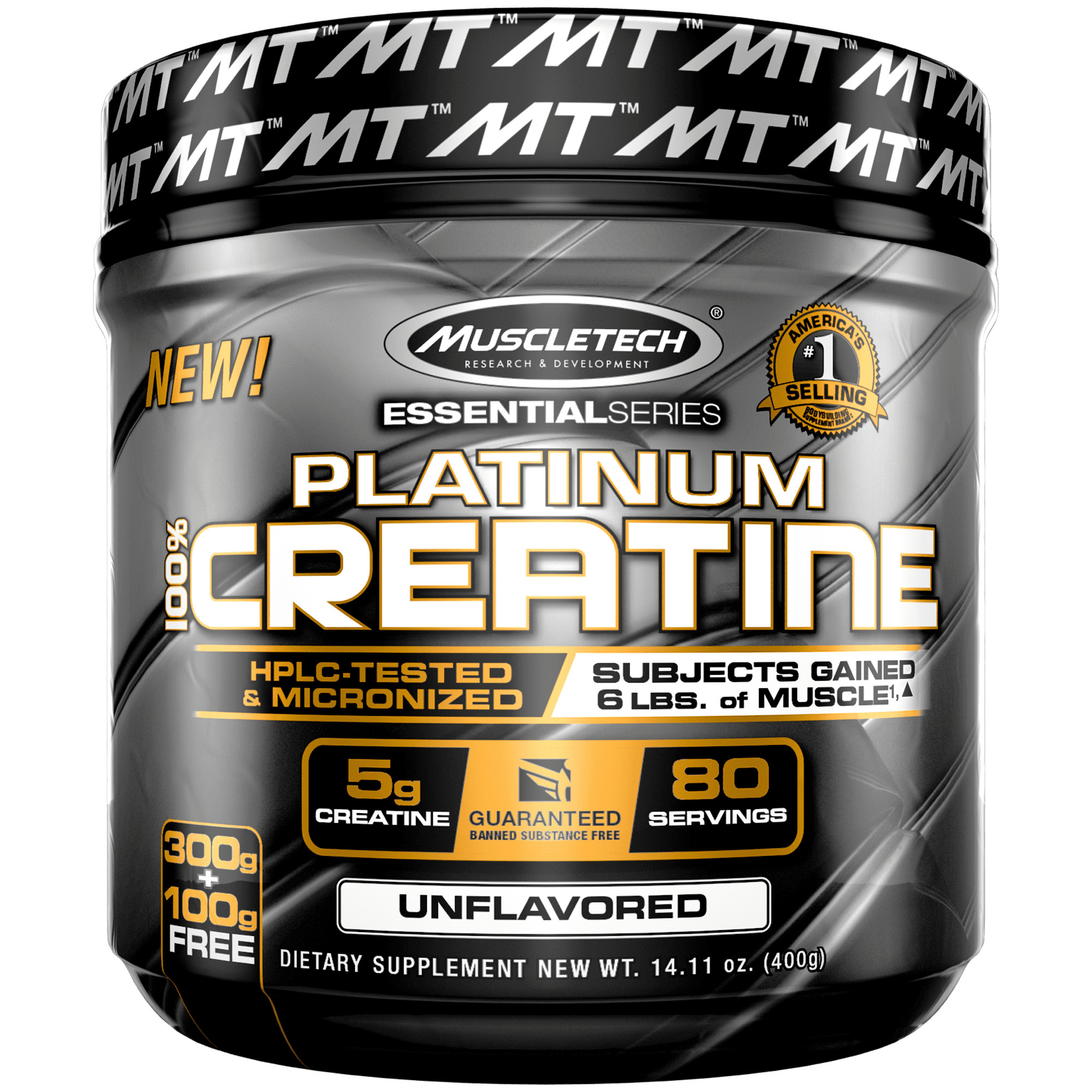 MuscleTech Platinum 100% Creatine