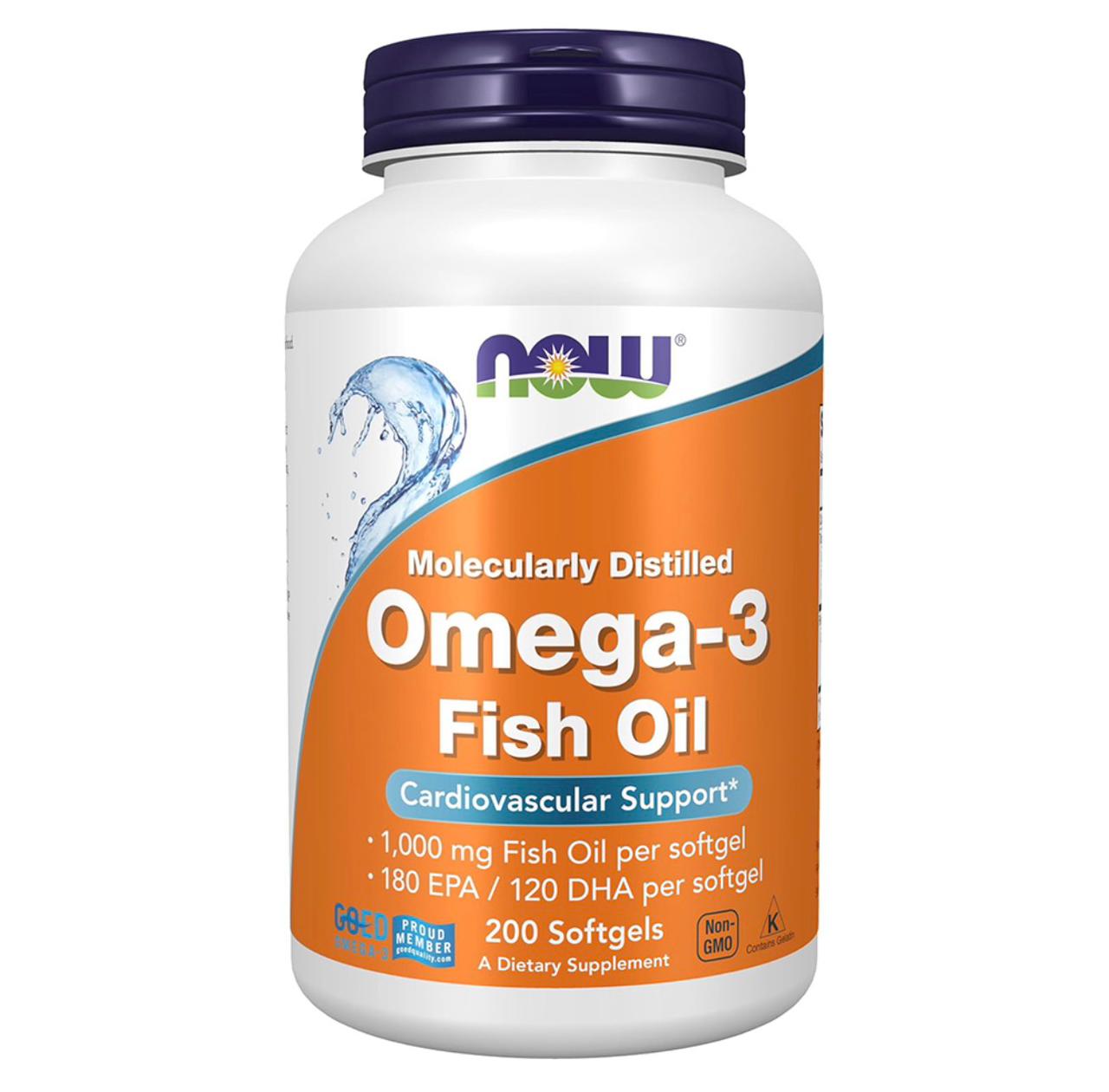 Now Foods Omega-3 Fish Oil 1000mg